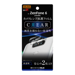 ◇ZenFone 6 ZS630KL カメラレンズフィルム 光沢