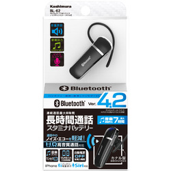 ◇BL-62 Bluetooth イヤホンマイク ノイズキャンセラー カナル式