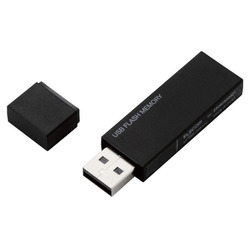 ◇MF-MSU2B64GBK キャップ式USBメモリ(ブラック)64GB