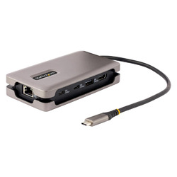 USBマルチハブ／USB-C／4K60HzHDMI／100W／3xUSB／ LAN/25cmケーブル