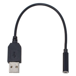 ◇ADV-127A USBオーディオ変換ケーブル 4極ヘッドセット用