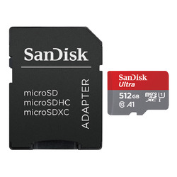 ◇サンディスク ウルトラ microSDXC UHS-Iカード 512GB